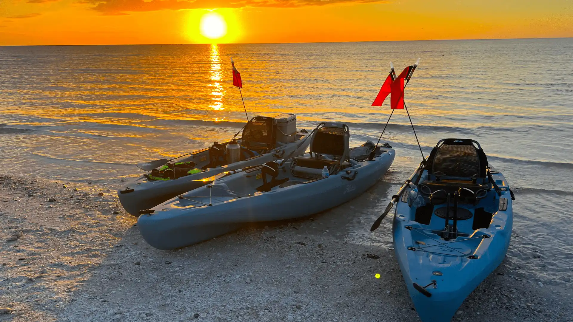 Sunset kayak tour
